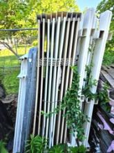 Fencing sections and gate