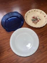 3- pie dishes