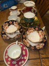7- cups & saucers