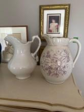 2- Vintage water jugs FR