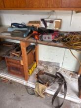 Tool lot Skil Saw and moreGarage