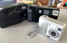 3- cameras canon zoom 5 / Kodak c330 / Minolta freedom III