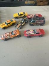 7- vintage HotWheels red lines vehicles