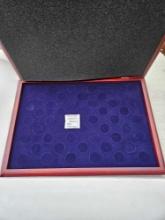2 coin display cases