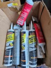 caulk and sealer lot
