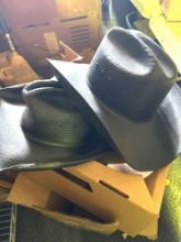 2- cowboy hats