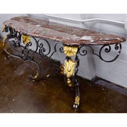 Marble Hall Table