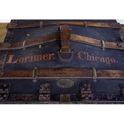 Senator William Lorimer's Wardrobe Steamer Trunk