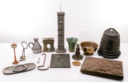 Bronze and Metal Object Assortment