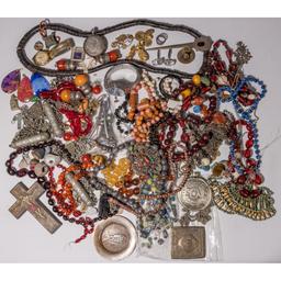 Gold, Silver and Costume Jewelry and Watch Assortment