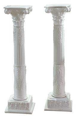 White Porcelain Pedestals