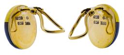 Tiffany & Co 18k Yellow Gold Clip-On Earrings