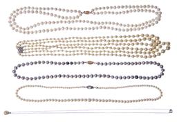 14k and 10k Gold and Pearl Jewelry Assortment