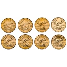 1987 and 1994 $10 Gold Eagle Assortment
