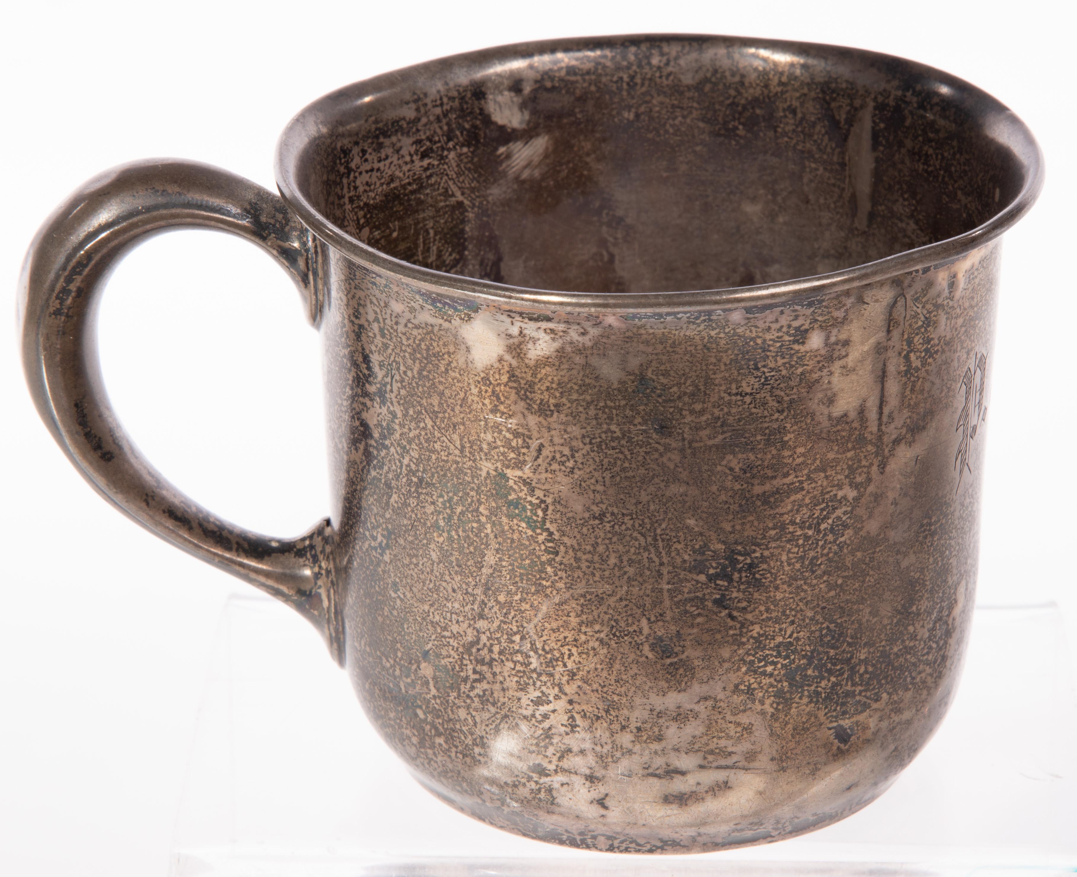 Unger Brothers Sterling Silver Mustache Cup