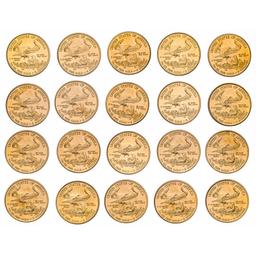 2010 and 2012 $5 Gold Eagle Assortment