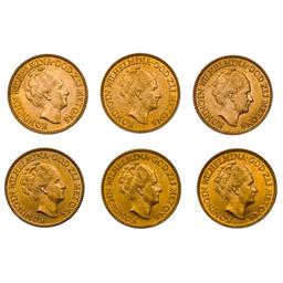 Netherlands: Gold Coin Assortment