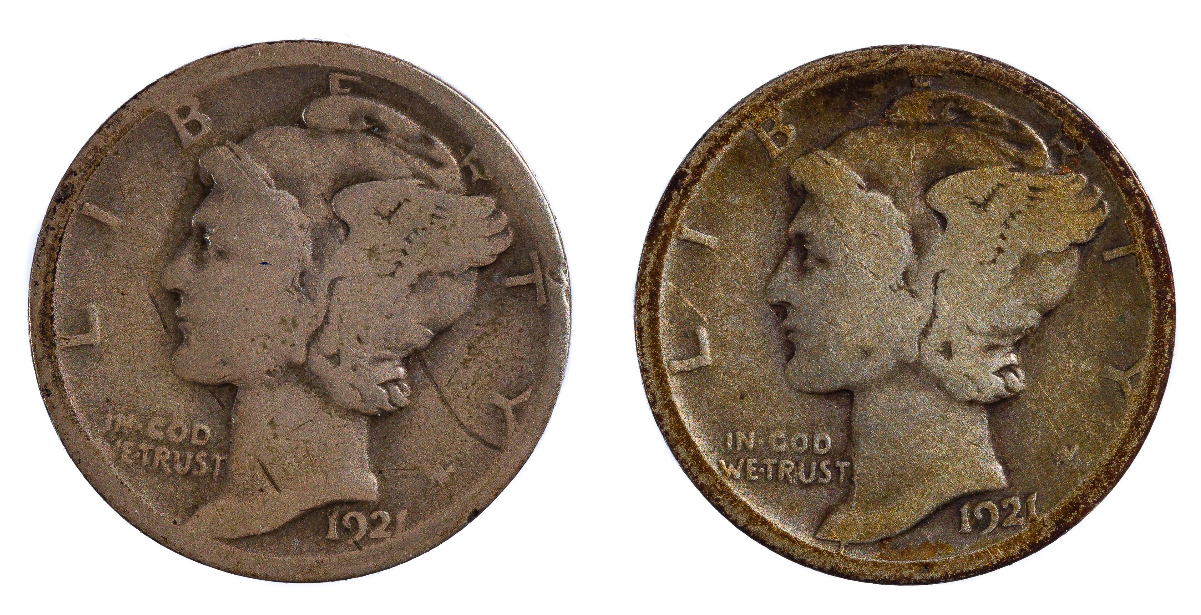 Washington Silver Quarter and Mercury Dime Assortment