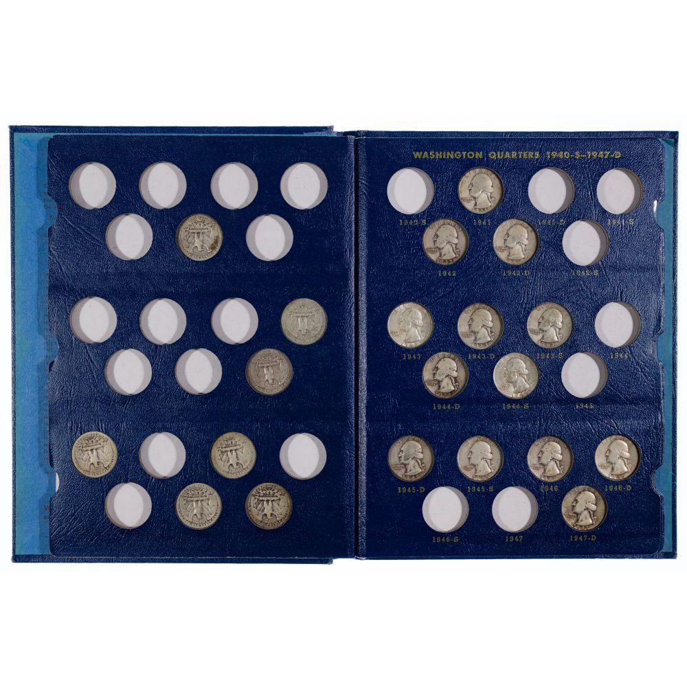 Washington Silver Quarter and Mercury Dime Assortment