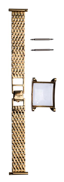 14k Yellow Gold Wristwatch Band