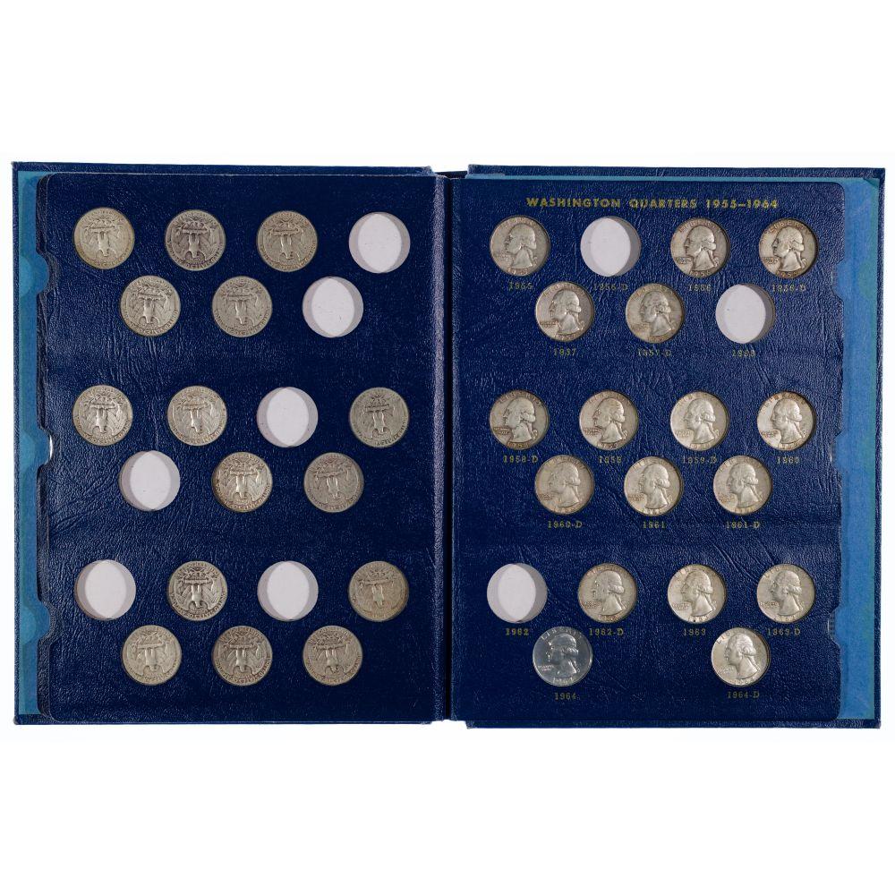 Washington Silver Quarter and Mercury Dime Assortment