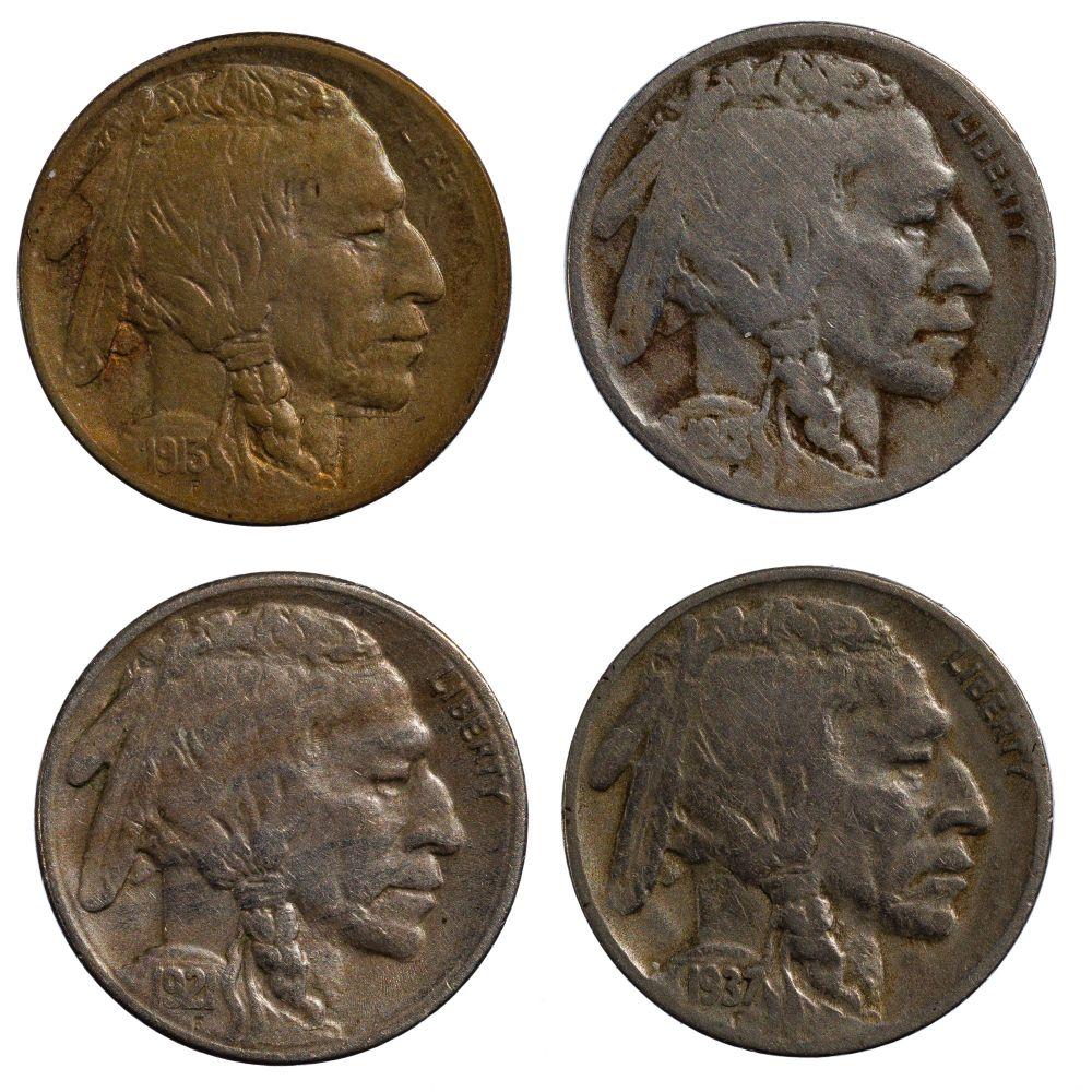 Buffalo Nickel Complete Set