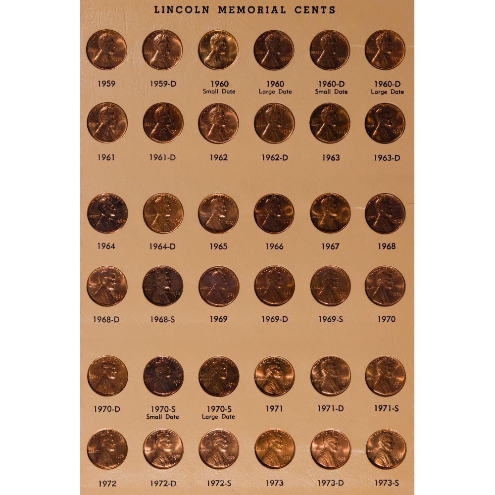 Lincoln Cents Complete Set with Proofs