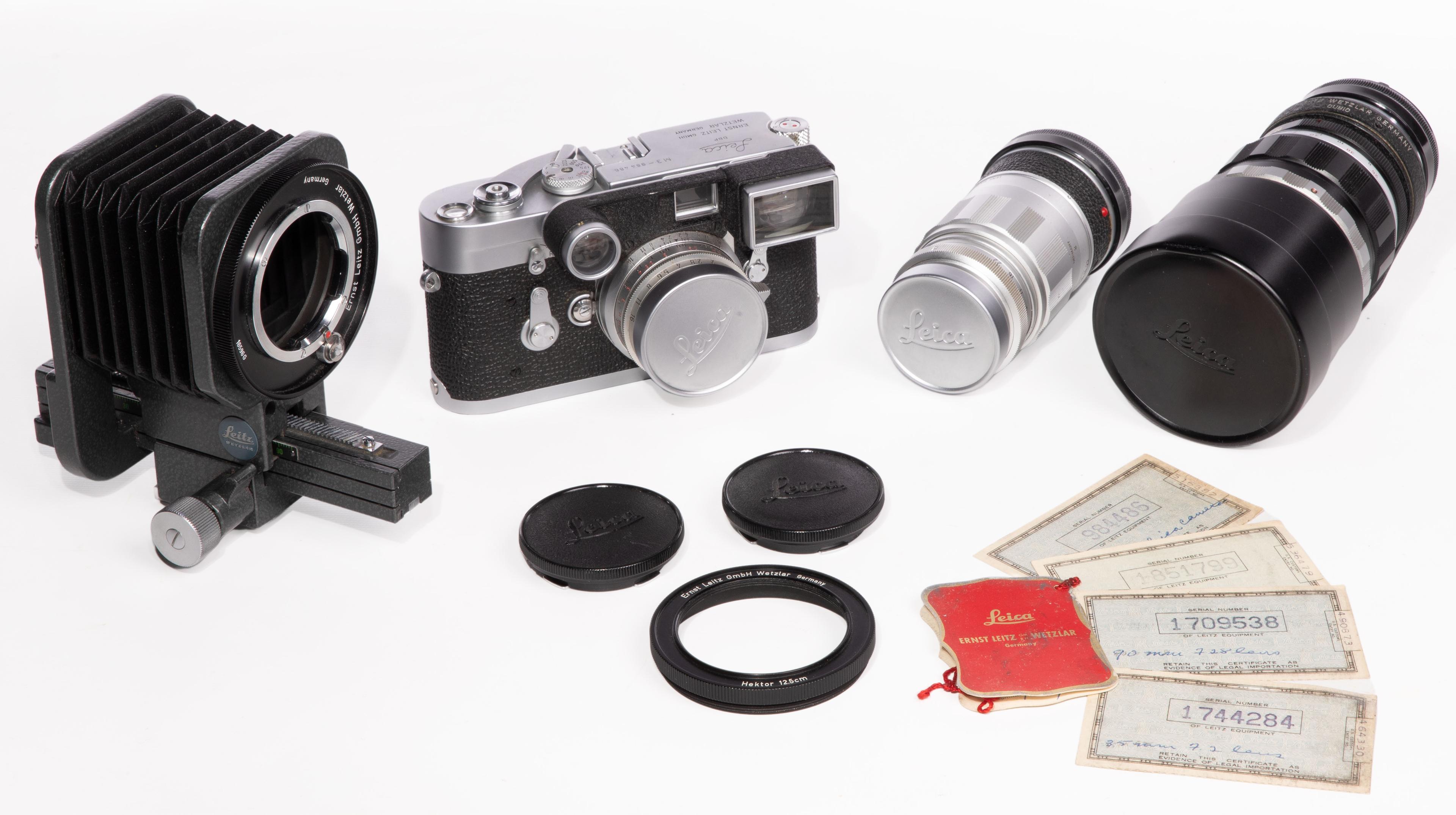 Leica DBP M3 35mm Camera and Lens