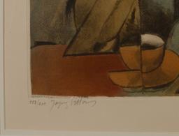 Jacques Villon (French, 1875-1963) 'La Tasse de The' Aquatint