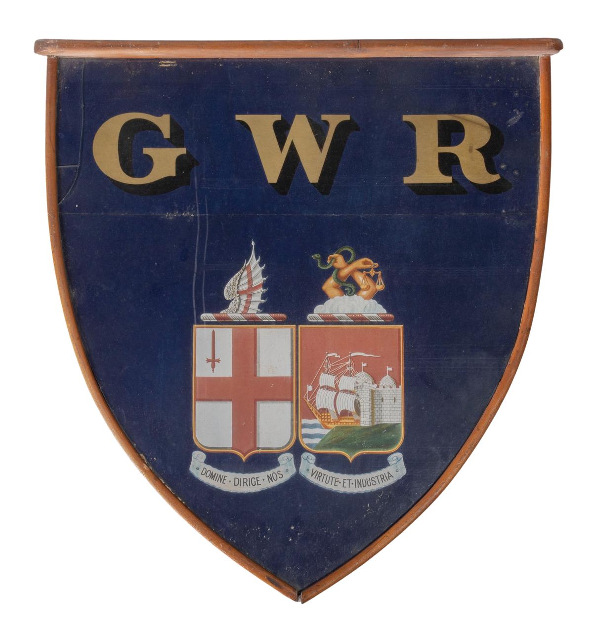 Great Western Railway Armorial Sign