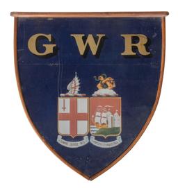 Great Western Railway Armorial Sign