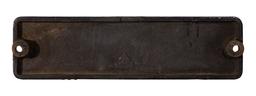 SR Cast Iron Smokebox Numberplate 34084 ex West Country Class 4-6-2