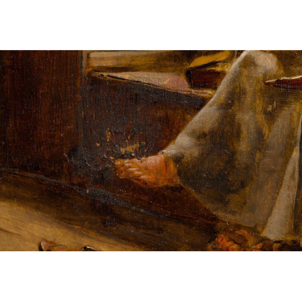 Unknown Artist (German, 19th Century) Oil on Board