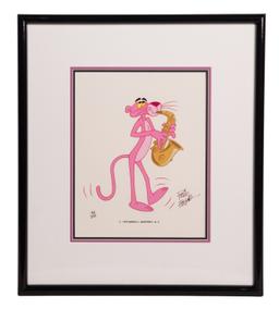 Pink Panther, Garfield and Felix Animation Art Assortment