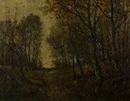 Unknown Artist (19th Century) Landscape Oil on Canvas