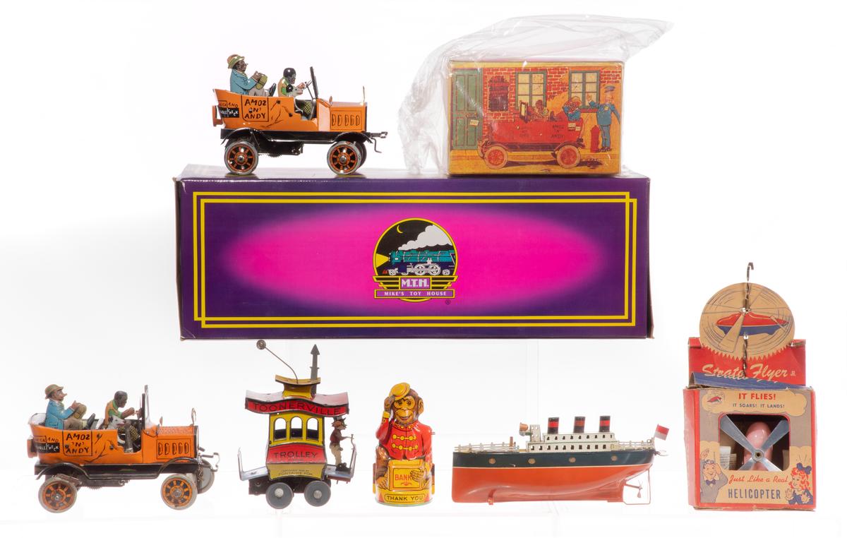 Tin Lithographed Toy Assortment