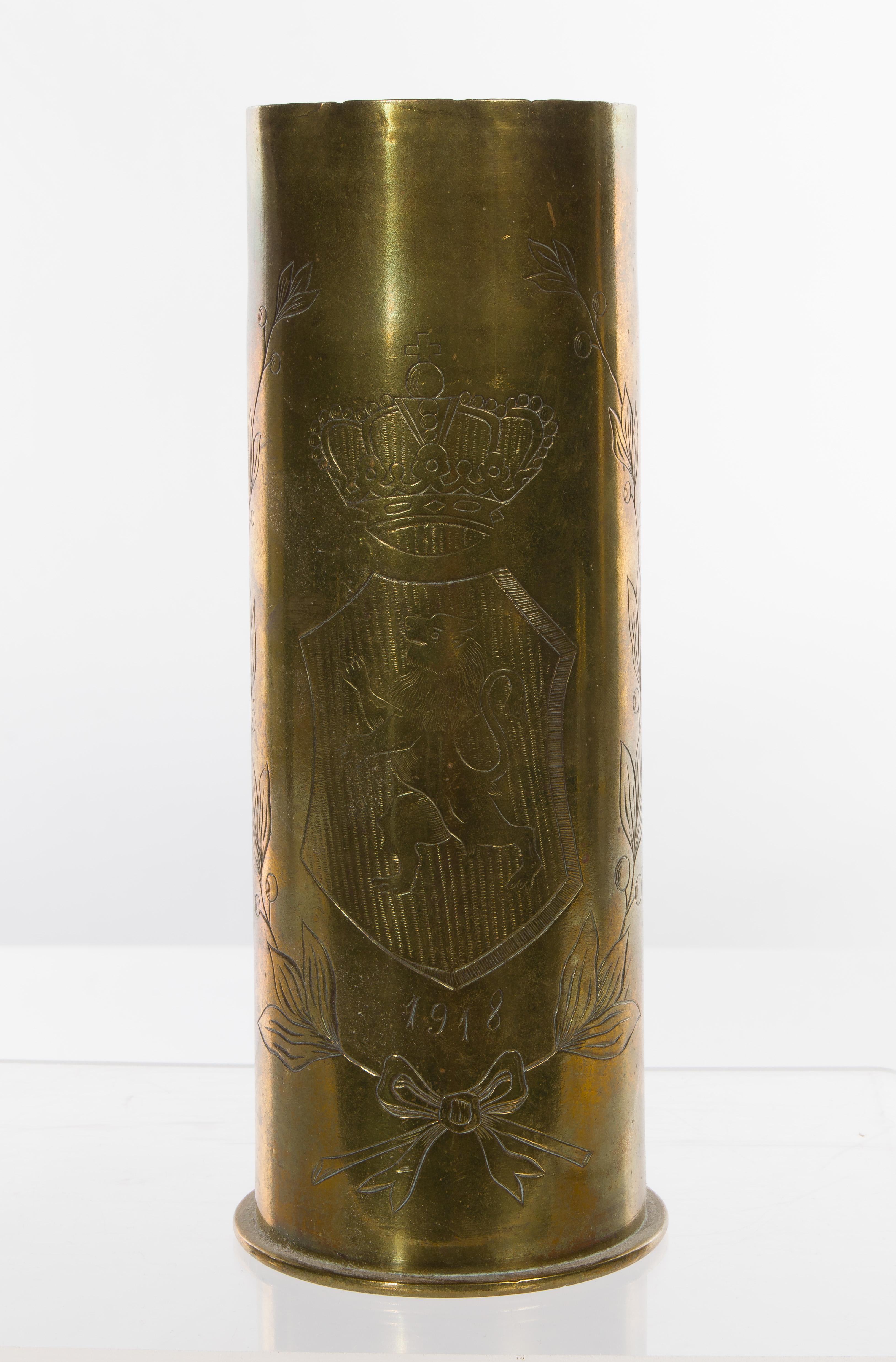 World War I Shell Casing Trench Art Assortment