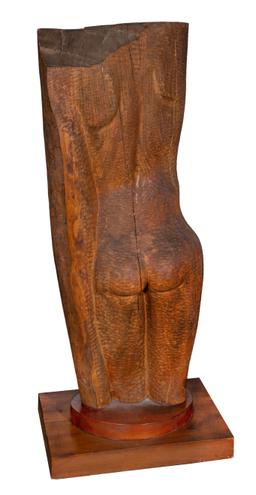 Bunni Sovetski (American, 1910-1986) Carved Wood Sculpture