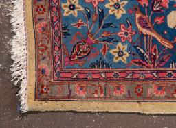 Persian Kashan Silk Blend Prayer Rug