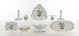 Herend Rothschild Bird China Assortment