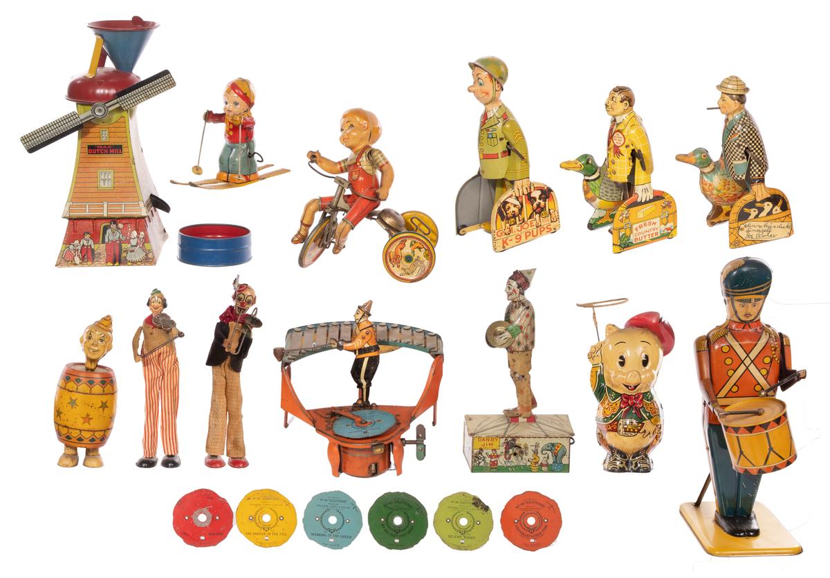 Tin Litho Toy Assortment