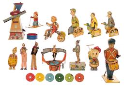 Tin Litho Toy Assortment
