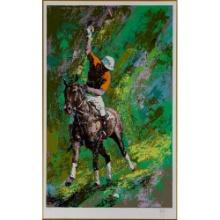 Mark King (American, 1931-2014) 'Polo' Serigraph