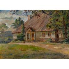 Wincenty Wodzinowsky (Polish, 1866-1940) Oil on Board