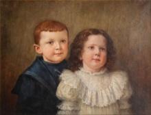 Unknown Artist (American School, 19th Century) Oil on Canvas