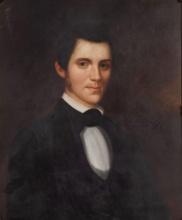 Unknown Artist (American School, 19th Century) Oil on Canvas