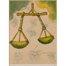 Salvador Dali (Spanish, 1904-1989) 'Libra' Lithograph