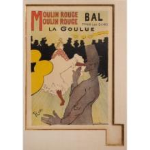 Henri de Toulouse-Lautrec (French, 1864-1901) 'Moulin Rouge, La Goulue' Lithograph
