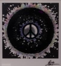 Ringo Starr (British, b.1940) '3D Double Peace' Lenticular Print