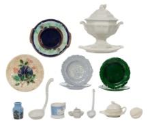 Majolica and Porcelain Assortment